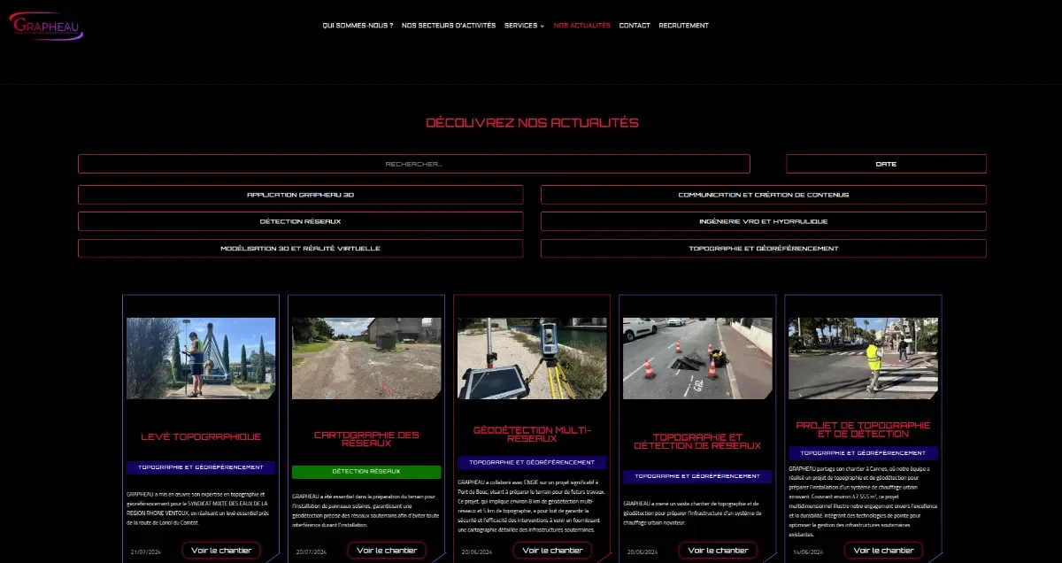 Site Grapheau Section Blog